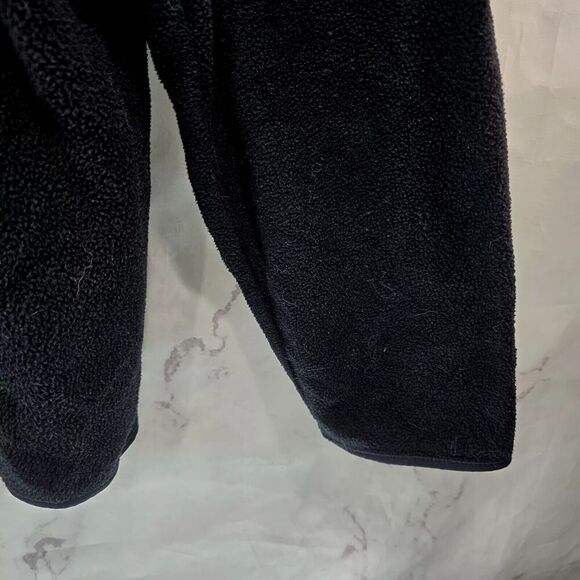 Patagonia Synchilla Mens XXL Black Fleece Pullover Quarter Zip Vintage 90s - Picture 4 of 11
